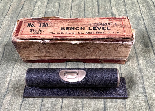 Starrett bench level - 3-1/2",