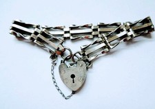 Sterling Silver Gate Link