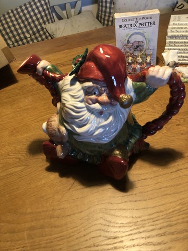 Fitz and floyd 1989 teapot - teapot,