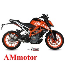 Mivv Ktm 390 Duke 2019 Exhaust Motorcycle Silencer Suono Steel Slip-On Approved