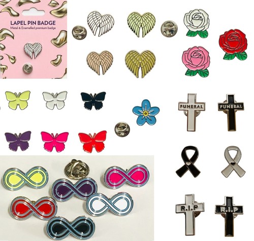 Memorial lapel pin badges - lapel,