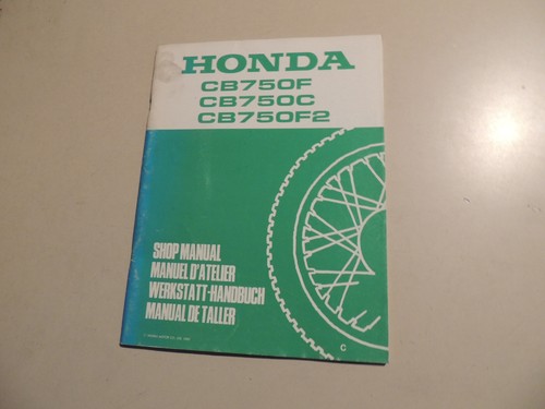 Workshop manual erg - manual, honda