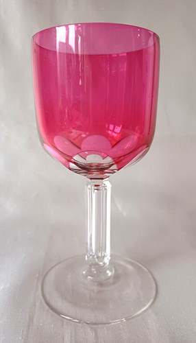 Edwardian cranberry bowl - edwardian,