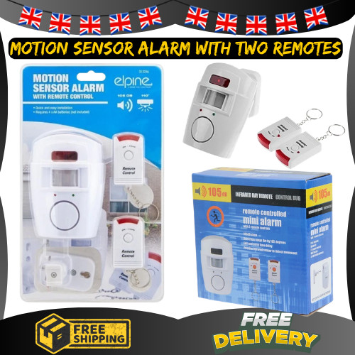 Wireless motion sensor alarm - wireless,