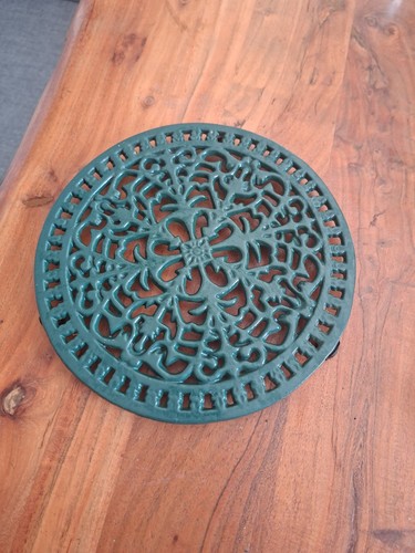 Green cast iron - iron, stand