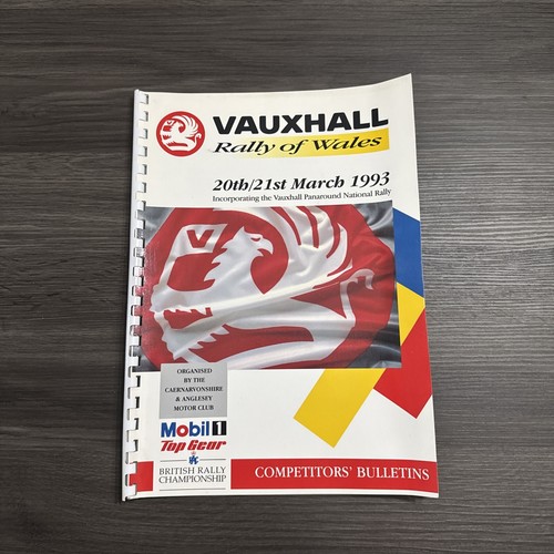 1993 vauxhall rally wales - of,