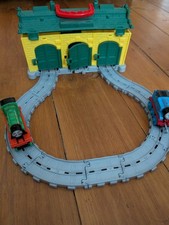 Tidmouth Sheds Push Along Thomas & Friends Carry Case Trackmaster Adventures