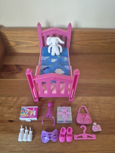 Barbie chelsea dolls bedroom - barbie,