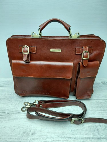 Tuscany leather brown handmade - tuscany,