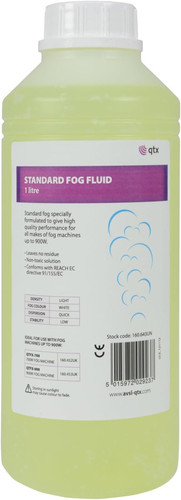 Qtx fog juice - litre, smoke