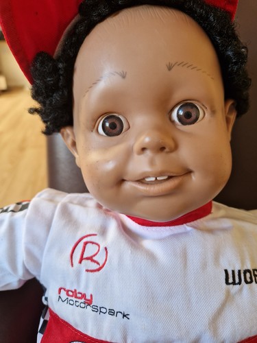 Vintage boy doll motor - , cross
