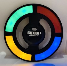 Simon Swipe Electronic Handheld Memory Game Hasbro 2013 Tested - Fully Working