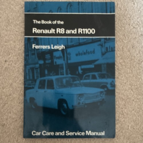 The book renault and - book, r8