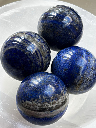 Natural lapis lazuli sphere - lapis,