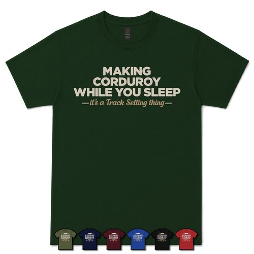 Making corduroy while you - making,