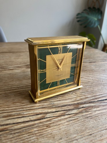 Luxor swiss desk clock garrard - desk,