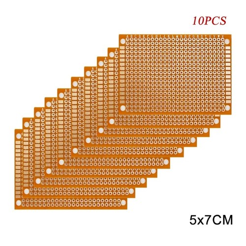 10pcs 5x7cm pcb protoboard - 5x7cm,