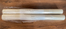 2 ROLLS of  LAURA ASHLEY WALLPAPER ~ FELIX OATMEAL
