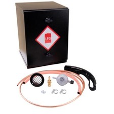 LPG Steel CampingGaz Locker Bundle +Regulator + Vent (904 & 907 Bottles)
