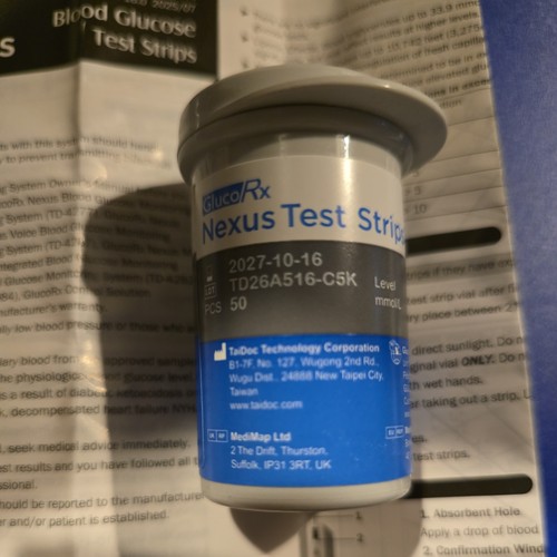 Glucorx nexus blood - nexus,