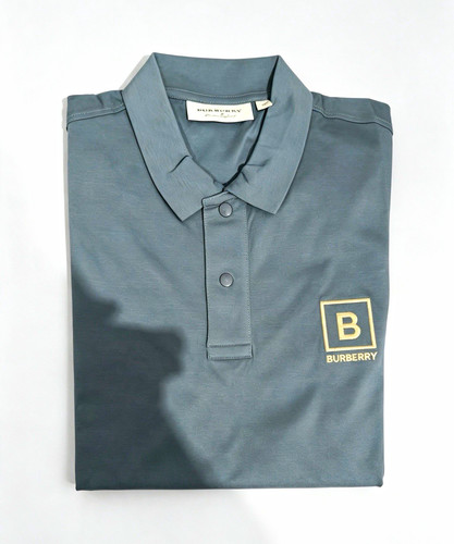 Burberry men blue solid - men's,
