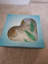 Vintage Waltherglas Heart Bowl