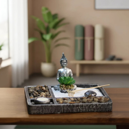 Zen garden square bentley - square,