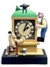 Wallace & Gromit Shaun the Sheep Alarm Clock A Close Shave 1998 Works