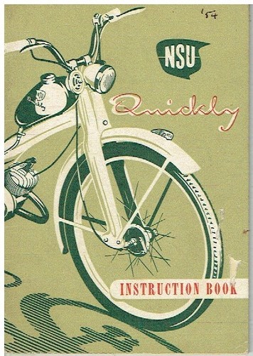 Nsu quickly moped original - nsu,