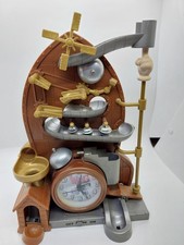 Wallace & Gromit Cracking Alarm Clock Marble Powered Wake Up Call 2010 no tested