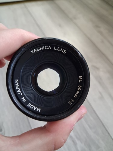 Yashica 50mm manual - 50mm, 1:2