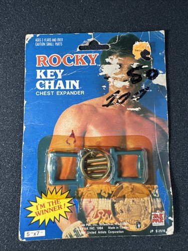 Vintage rocky key chain - vintage,