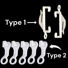 Curtain Rail Track Gliders