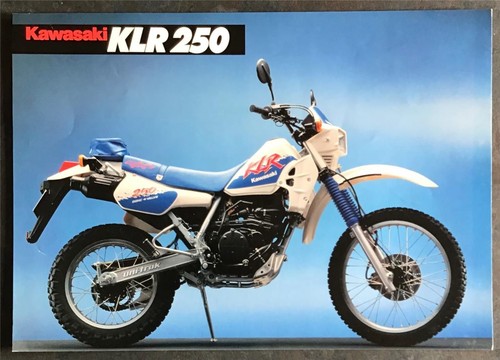Kawasaki klr250 motorcycle - klr250,