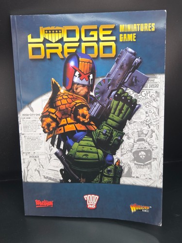 Judge dredd miniatures - judge, game