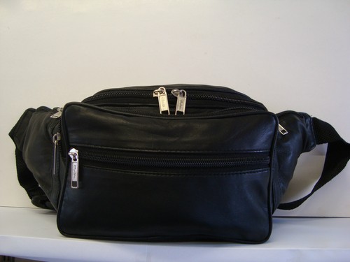 Soft leather large bumbag - soft,