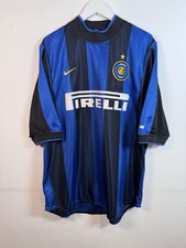 Authentic Nike Inter Milan 2000-01 Home Shirt. Size Large 