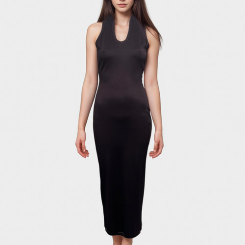 Alaia dark purple halter neck - alaia,