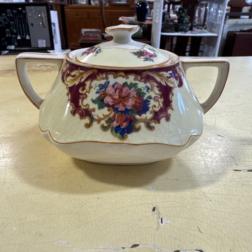 Antique crown ducal - sugar, bowl