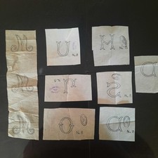 Vintage  Embroidery Transfers