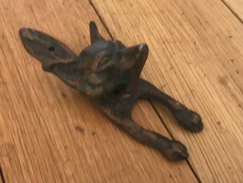 Vintage fox door knocker - ,