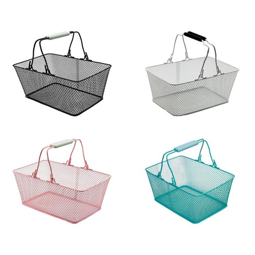 Shopping basket metal simple - shopping,