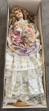 The Knightsbridge Collection Porcelain Doll (Charlotte)