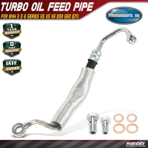 Turbo oil feed - oil, pipe