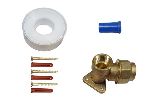 20mm mdpe brass wall - x,