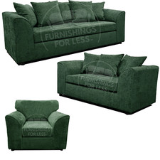 Monaco Green Corner Sofa