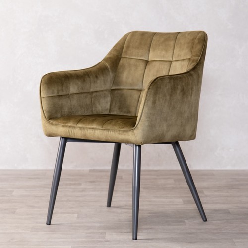 Sage velvet dining - dining, green