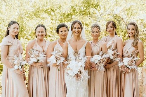 Two birds bridesmaid dress - bridesmaid,