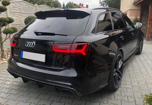 Rs6 style rear - style, diffuser