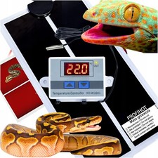 HEATING MAT WITH THERMOSTAT Plants Terrarium Seedling Pet REPTILE 230V 5W - 45W ⭐⭐